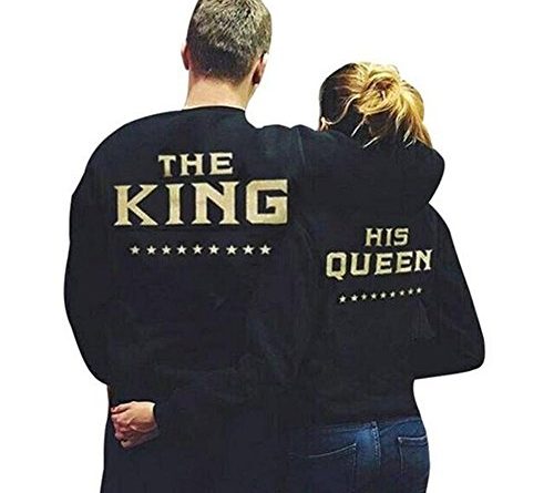 magliette king e queen online